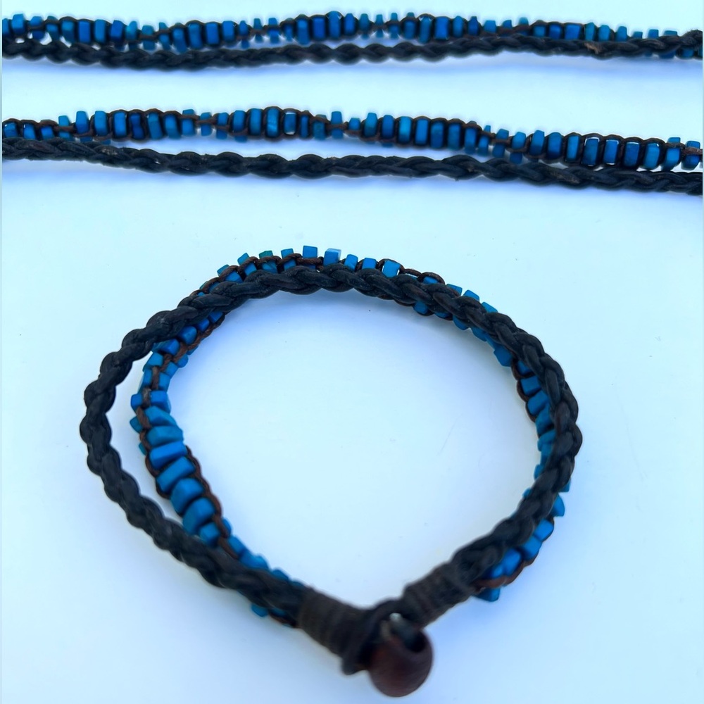 COPY - Hollister Bracelet Black/Blue Unisex